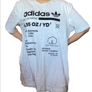 Adidas “built for purpose” oversized tee